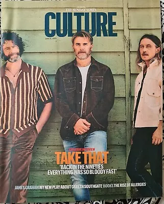 The Sunday Times Culture Magazine  - 11th June 2023 - Take That • £0.99