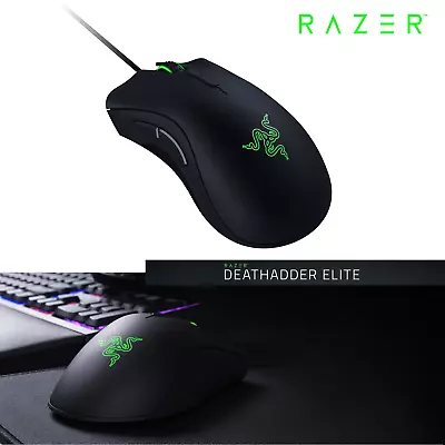 Razer DeathAdder Elite Pro ESports Gaming Mouse Chroma Enabled RGB Ergonomic • $148