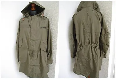 Us Shell Hooded Parka M51 Fishtail Field Jacket Hunting Jacket + Lining XL / XXL • £133.84