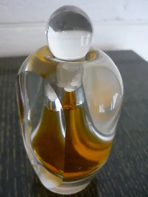 $120 • Buy Orrefors Crystal Midcentury Modern Perfune Bottle Tear Drop 1950 Nils Landberg
