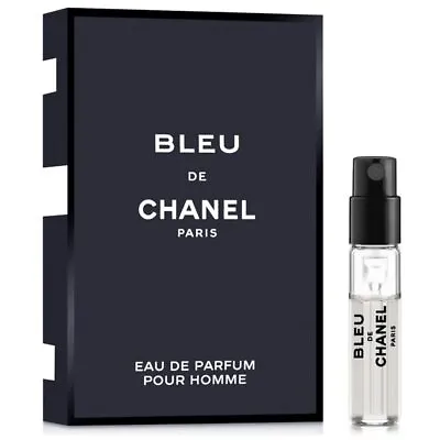 Chanel BLEU DE CHANEL EDP - 1.5mL Men's Fragrance Perfume Travel Sample NEW • $32.50