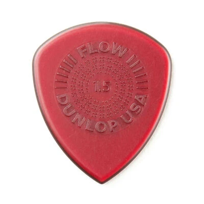 $11.40 • Buy 6 X Jim Dunlop Standard Flow Ultex Grip 1.50mm Picks 549P150