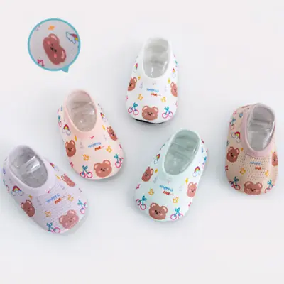 £3.79 • Buy Infant Baby Girls Boys Toddler Anti-slip Warm Slippers Socks Cotton Crib Shoes