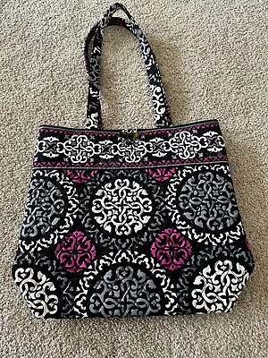 *New* Vera Bradley Holiday Tote In Canterberry Magenta Retired Pattern Purse Bag • $20