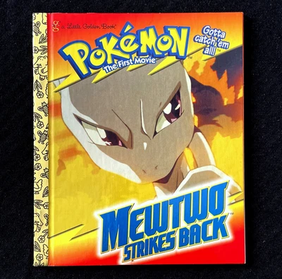 $7.99 • Buy Little Golden Book 1st Ed POKEMON First Movie Mewtwo Strikes Back 1990s Catch