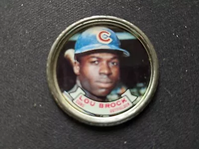 1964 Topps Baseball Coin # 97 Lou Brock (HOF) - Chicago Cubs (VG/EX) • $9.95