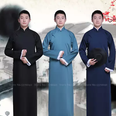 Traditional Chinese Tang Suit Dynasty Hanfu Long Dress Comic Actor Stage Robes • $80.60