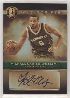 2016-17 Panini Gold Standard Gold Scripts /25 Michael Carter-Williams #22 Auto • $9.74