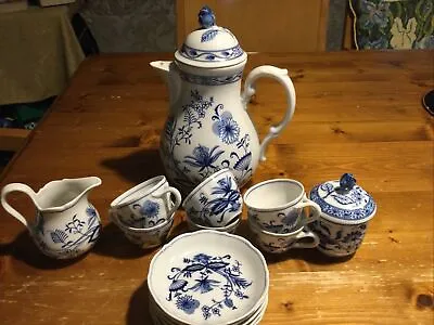Meissen Bavaria Blue Onion  Tea And Coffee Set • $260.96
