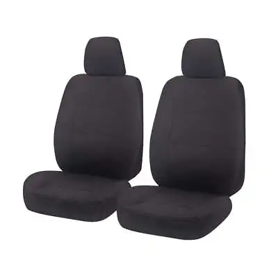 $77.85 • Buy All Terrain Canvas Seat Covers - For Mitsubishi Triton Mq-Mr Series Dual Cab ...