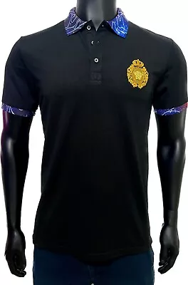 Men Black Polo Shirt Vèrsace • $105