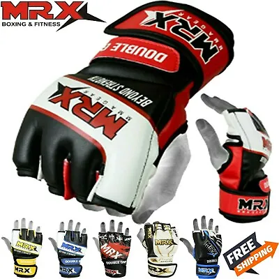 MMA Gloves Grappling Punching Bag Training Boxing Martial Arts Sparring Mitts • $19.99