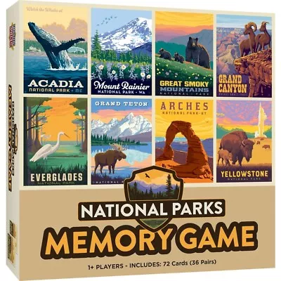 National Parks Memory Game • $14.37