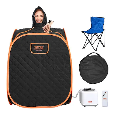 VEVOR Portable Steam Sauna Tent 2L 1000W Personal Spa Loss Weight Detox Therapy • $79.99