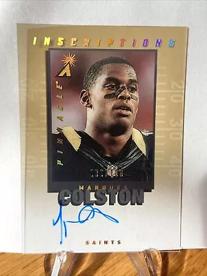 Marques Colston 2023 Panini Zenith Football FOTL Pinnacle Inscriptions🔥36/100🔥 • $5