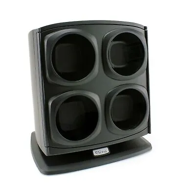 [ON Sale] Versa Quad Watch Winder In Black - Independently Controlled Setting... • $212.70