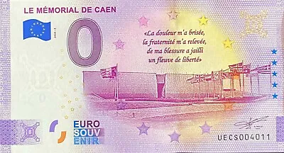 £4.04 • Buy Ticket 0 Euro Memorial De Caen France 2020 Number Various
