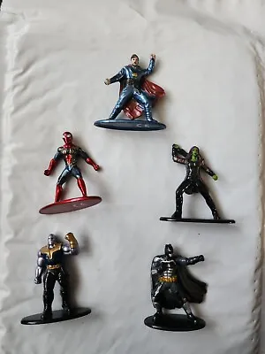 Metalfigs Jada Toys Marvel Die Cast Metal Mini Figures  Hero Villains Lot. Q16 • $6.29