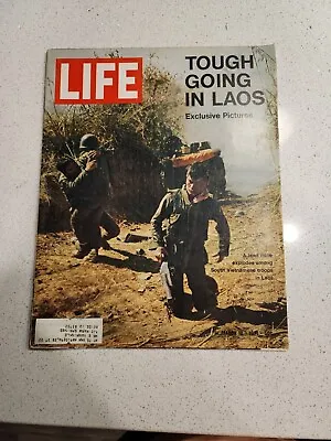 LIFE Magazine March 12 1971 Vietnam War TOUGH GOING IN LAOS Exclusive Pictures • $6.99