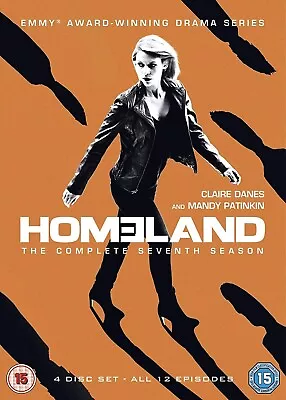 Homeland Complete Series Season Seven 7 7th Seventh (uk Release) 4 Disc Dvd • £11.29