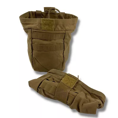 USMC Issue Coyote MOLLE Dump Pouch Used • $9.95