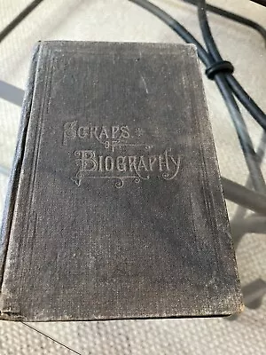 Antique Vintage Book Mormon Scraps Of Biography 1883 Signed Jesse Knight • $499.99