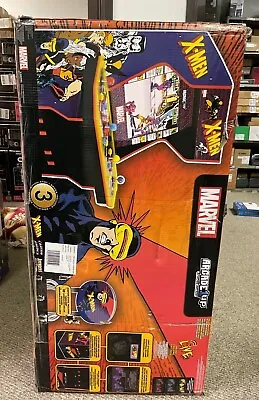 $699.99 • Buy Arcade1Up Marvel X-Men 4 Player 3 Games Arcade Machine With Stool & Riser, NEW