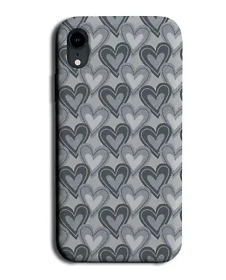 Shades Of Grey Loveheart Phone Case Cover Valentines Day 50 Love Hearts Sky CE69 • £14.95