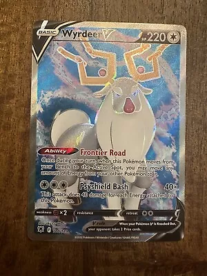 Pokémon TCG Wyrdeer V Astral Radiance 180/189 Holo Full Art Ultra Rare • $3.25