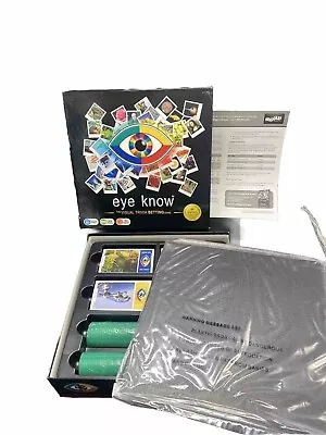Eye Know The Visual Trivia Betting Game By Wiggles - NOB Complete - Mensa Select • $21.99
