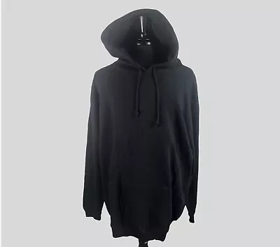 Hoss Technical Gear Hooded Black Sweatshirt Fleece Jumper 3XL  • $13