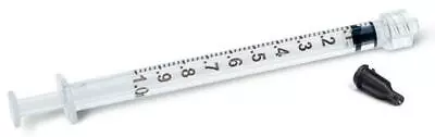 $14.50 • Buy Sterile Luer Lock Syringe Without Needle 1cc 100/pk