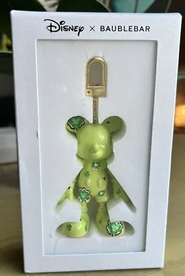 Disney X BAUBLEBAR Green Mickey Mouse Keychain Bag Purse Charm St Patrick’s Day • $65