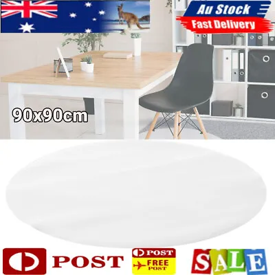 $25.89 • Buy PVC Carpet Floor Office Chair Mat Work Computer Chairmat Protector Round 90cm
