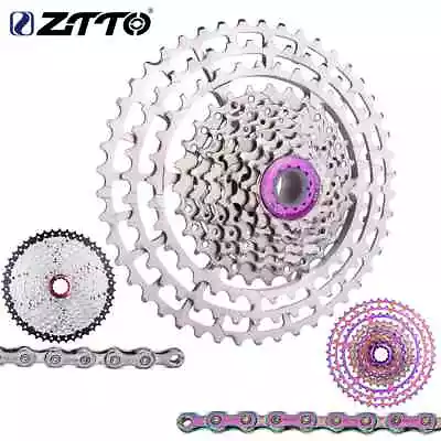 ZTTO MTB 10 Speed 11-46T Bicycle Cassette 10S Chain Mountain Bike Sprocket • $20.70