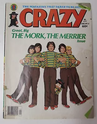 June 1979 #51 - Marvel Crazy Magazine - The Mork The Merrier • $7.99