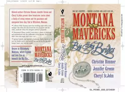Montana Mavericks: Big Sky Brides (Silhouette Promo) By Jennifer GreeneCheryl S • $3.73