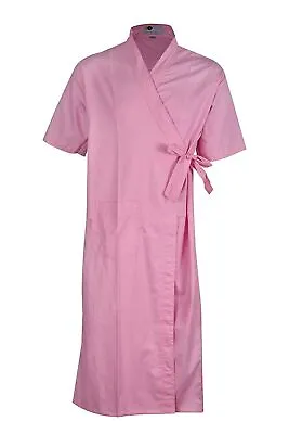 £41.99 • Buy Unisex Patient Gown Dress Home Patient Care Apparel Front Open Gown  Poly-cotton