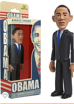 Barack Obama Action Figure We Can Believe In Jailbreak Toys In Original Box 2007 • $13.99