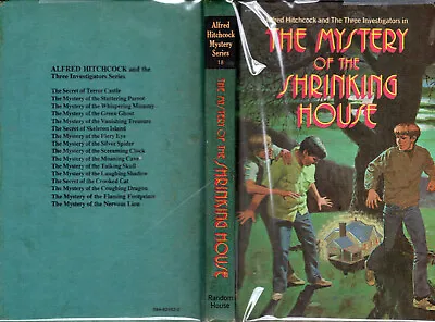 Alfred Hitchcock Three Investigators #18 Mystery Of The Shrinking House - 1st Hc • $39.99