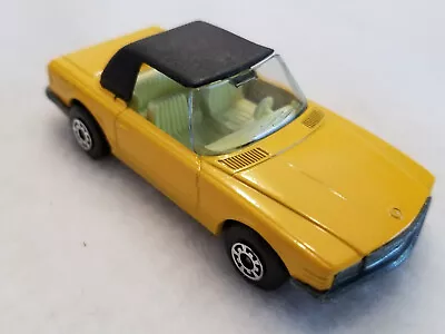 Vintage Matchbox Lesney # 6e Mercedes 350SL Yellow 1973 – MIB • $35