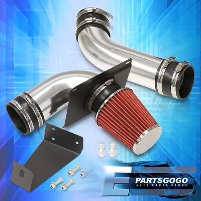 For 89-93 Ford Mustang LX GT 5.0L V8 Chrome Cold Air Intake + Heat Shield Filter • $51.99