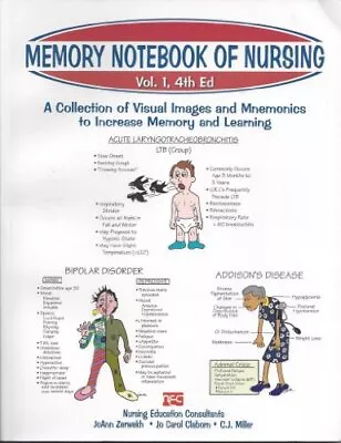 Memory Notebook Of Nursing Vol. 1: A Collection Of Visual Images And Mnemon... • $42.62