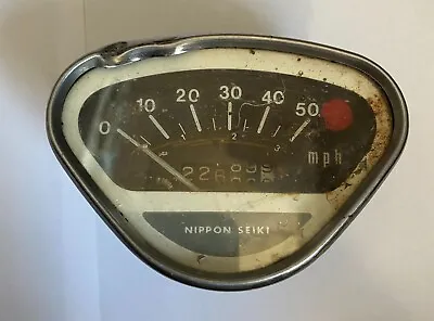 OEM Honda Nippon Seiki Speedometer 3-Speed 1969 CT70 Trail 70 K0 37200-098-671 • $299.95