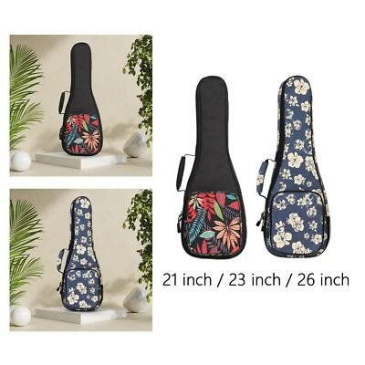 $38.35 • Buy Ukelele Carry Case For Soprano Concert Tenor Professional Storage Nylon