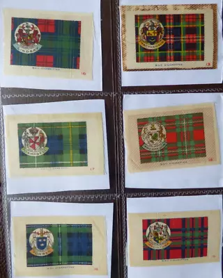 £4 • Buy Godfrey Philips Bdv Silks  X  12  -   Clan Tartans - No's 13 - 24