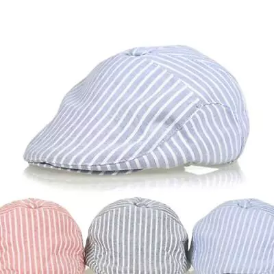 Children's Flat Cap Newsboy Beret Hat For Infant Toddler Youth • £5.54