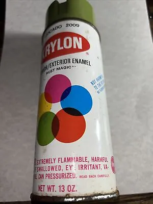 Vintage Krylon Avocado 2009  Borden 13oz Spray Paint Can • $38