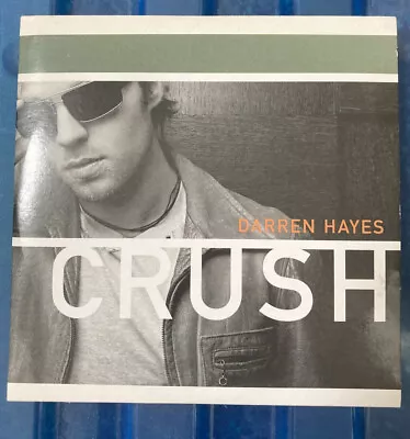 DARREN HAYES CRUSH (1980 ME) Radio Edit  1-trk Promo CD • £15