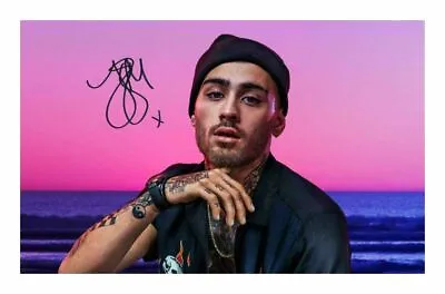 Zayn Malik Autograph Signed Pp Photo Poster • £6.89